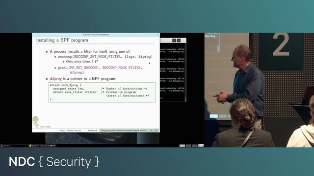 Using seccomp to limit the Linux kernel attack service - Michael Kerrisk - NDC Security 2023