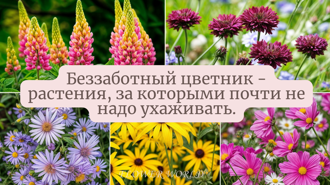 Беззаботный цветник - растения, за которыми почти не надо ухаживать_1
