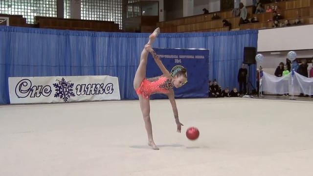 Павленко Даша 2007 мяч