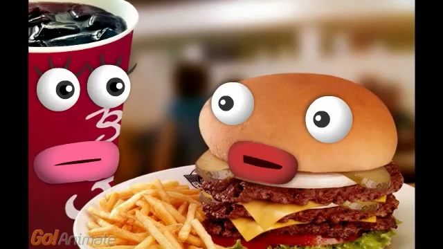 Кока-кола против Гамбургера 1ая часть только +18