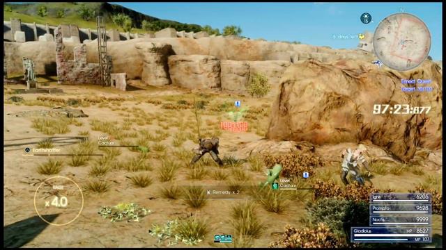 |Final Fantasy XV|PS4|Gladiolus Parry|