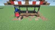 Minecraft How to Build a Market Stall (Tutorial)