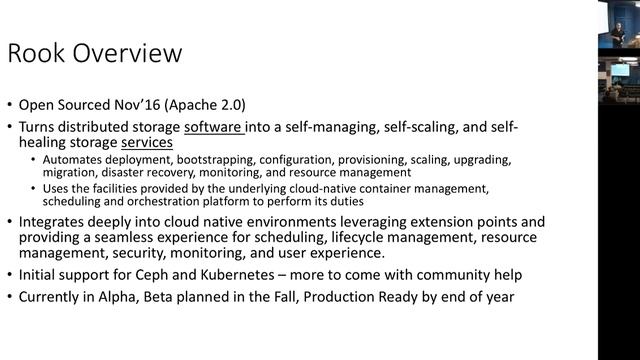 CNCF Storage Meetup: September