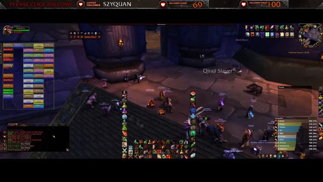 WoW Classic GDKP RAID - AQ40 | Fury Prot Point of View