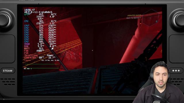 GhostRunner 2 on Steam Deck is AWESOME - 60 FPS? - Portable GhostRunner II !