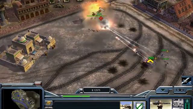 Прохождение игры C&C Generals: zero hour за США 1 выпуск