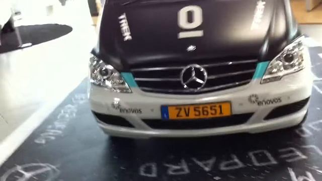 Leopard Trek Team Van Mercedes-Benz Viano - Design Details