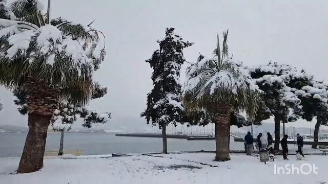 Зимняя сказка в Волосе! Греция.