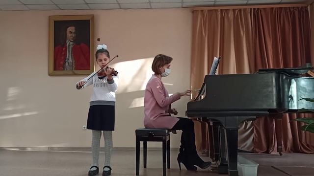 Альбина Брехова Рамо "Ригодон" ДМШ1 г.Иркутск