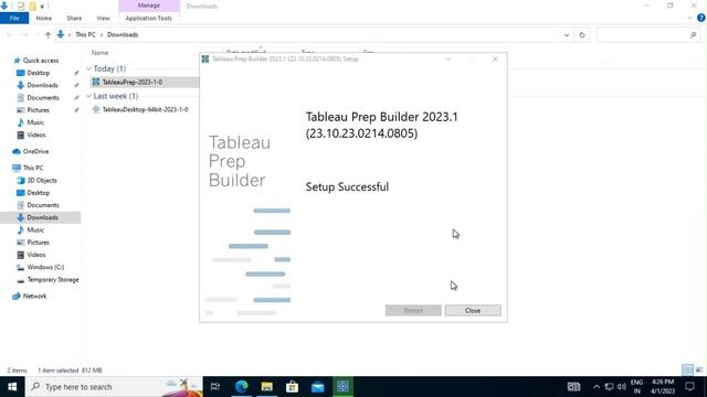 How to download & install Tableau Prep Builder 2023.1