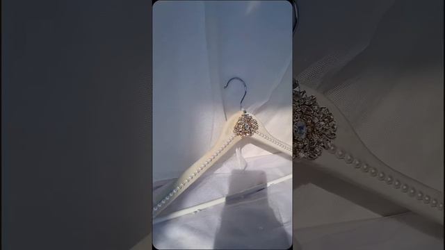 ВЕШАЛКА ДЛЯ ПЛАТЬЯ 💫Идеальное дополнение для создания красивого образа невесты❤️