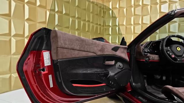 2021 Ferrari 488 Pista Spider in Beautiful SpecRosso Fiorano
