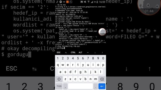 How to Decode pyc Files \ .pyc Dosyalarını Kırma