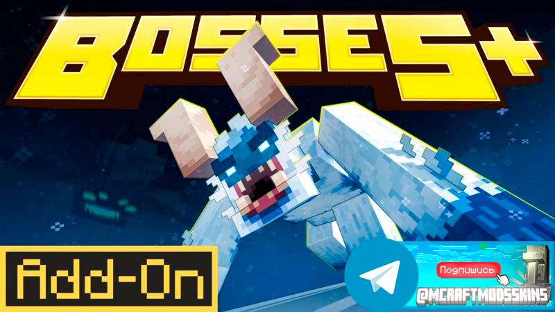 Minecraft Bedrock Add-on "BOSSES+"