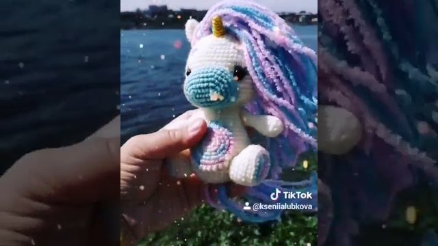 Единорожка #вязаныеигрушки #игрушкикрючком 22 августа 2020 г.