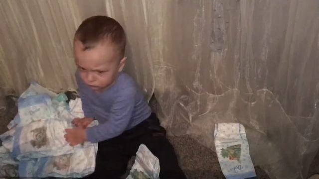 Проверяем качество подгузников ?