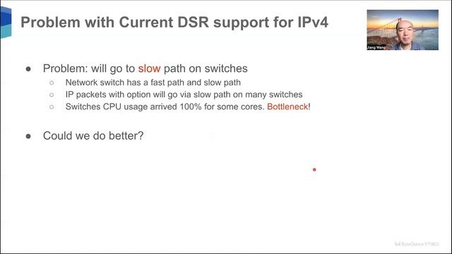 Improving Cilium's eBPF-based DSR performance by adding support for IP-in-IP - Jiang Wang