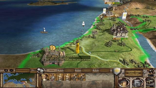 Crusader States 01 Medieval II 2 Total War Stainless Steel Let's Play