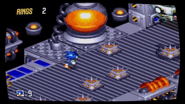 Sonic 3D. 06. Босс Оружейная броня