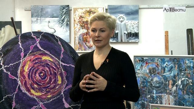 Синергия Добра на выставке Временной прорыв. Виктория Максимова