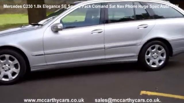 Used Mercedes C230 1.8k Kompressor Elegance SE Sports Pack GU05 McCarthy Cars Croydon for sale