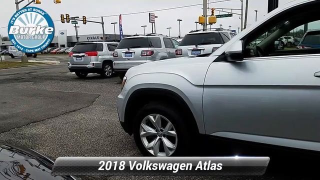 Certified 2018 Volkswagen Atlas 3.6L V6 SE, Cape May Court House, NJ 20632P
