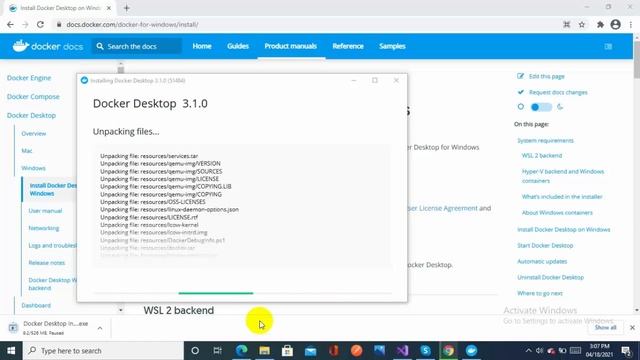Download And Install Docker On Windows 10 | Docker is not recognized as an internal command Fixed
