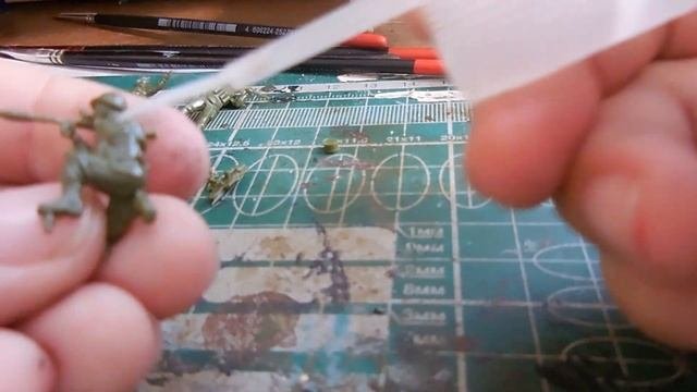 Сборка солдат 1/72 Звезда