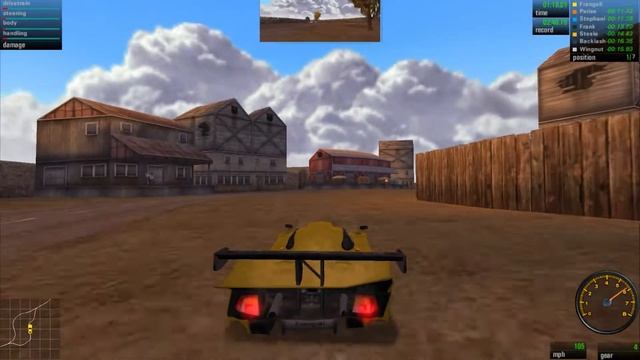 [1080P 60FPS] Need for Speed: Porsche Unleashed (2000) - Normandie in Porsche 911 GT1