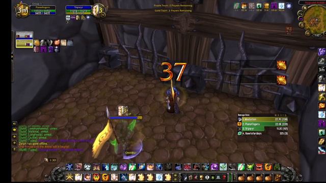 1900 Shadowpriest Double Warglaive Rogue Arenas// First half no comm// Second half with Comms (!)