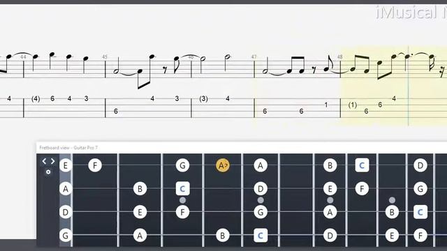 Violin TAB -  Isekai Ojisan Ending - Ichibanboshi Sonority by Yuka Iguchi | Tutorial Sheet #imn