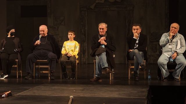 Встреча с режиссером Робертом Стуруа и артистами Национального театра им. Шота Руставели