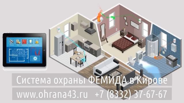 Оборудование квартиры сигнализацией киров