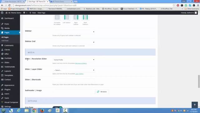 Instructional video of how to import pre-made layouts and navigate between options.