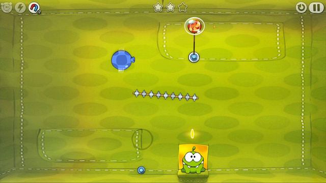 Cut the Rope - Тканевая коробка уровень 8