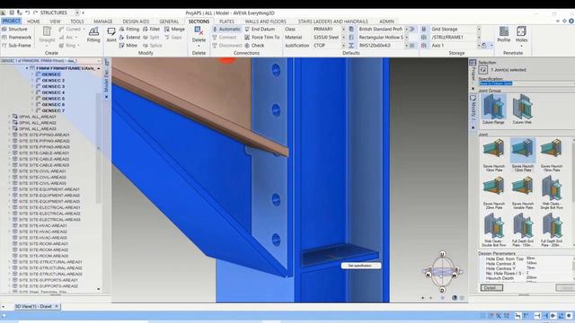 AVEVE E3D STRUCTURAL TUTORIAL FOR BEGINNERS - EX-4
