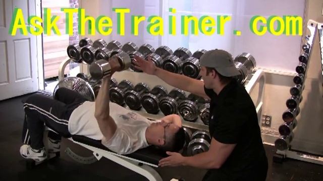 Dumbbell Iso Lateral Bench Press  1 side of Chest Stronger ?