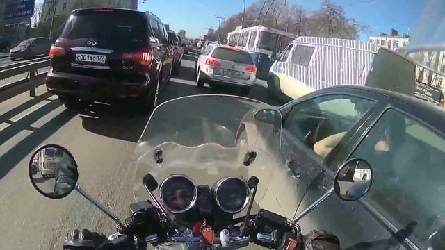 тест SJ5000+ мотоцикл HONDA CB1300