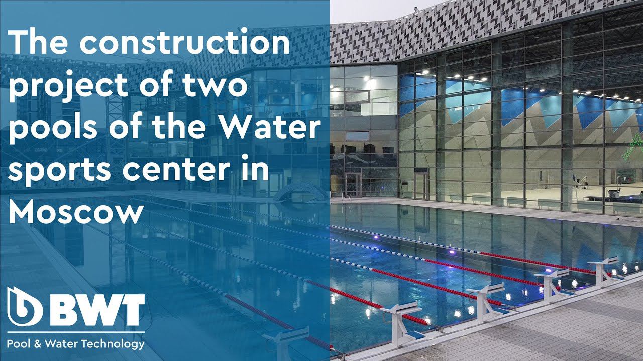 The construction of two pools for biggest Water sports center in Russia