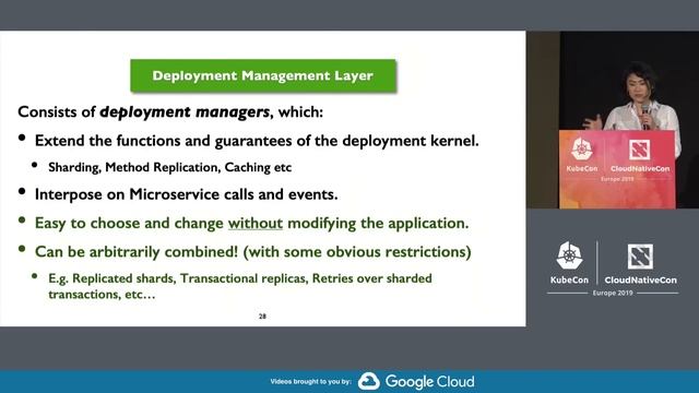 Microservices for the Masses – Integrating a Distributed OS with Kubernetes - Q. Hoole & I. Zhang