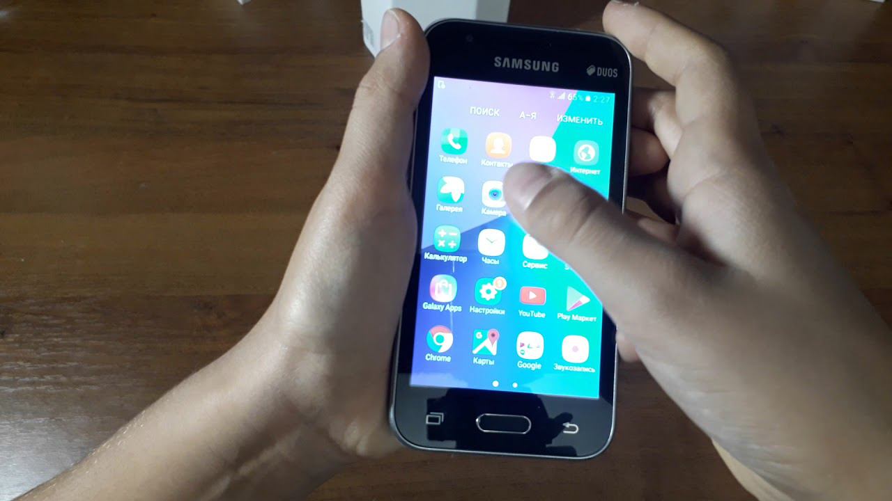 ОБЗОР СМАРТФОНА SAMSUNG GALAXY J1 mini prime!!!