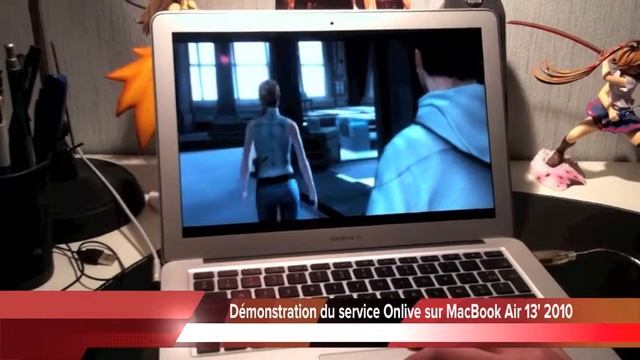 iFouine⎪MacBook Air 13' 2010 sur OnLive