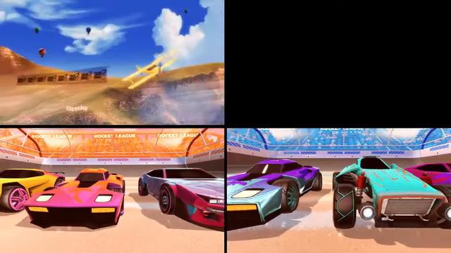 Дополнение "Salty Shores" для игры Rocket League!