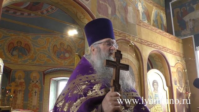 Проповедь на Воздвижение Креста Господня 27.09.2020
