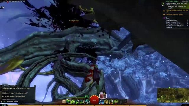 Guild Wars 2 - Jumping Puzzle - Caledon Forest Dark Reverie с комментариями