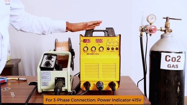 Shakti Technology 250A MMA/MIG Welding Machine MMA-250D(1-2-3 Phase Working)