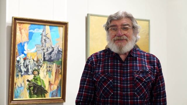 Интервью с председателем регионального отделения ВТОО "Союз художников России" в ДНР М.Х. Агабекян