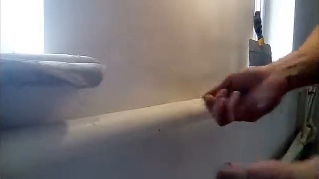 БЫСТРЫЙ способ удалить шпатлёвку в трудно доступных местах