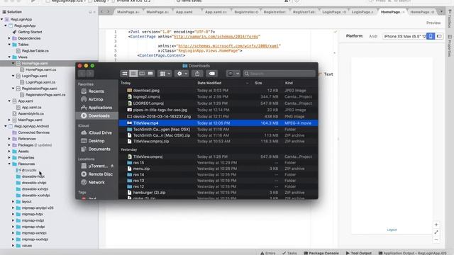 Login Register Full Flow Xamarin Forms Tutorial 29 [Part3]
