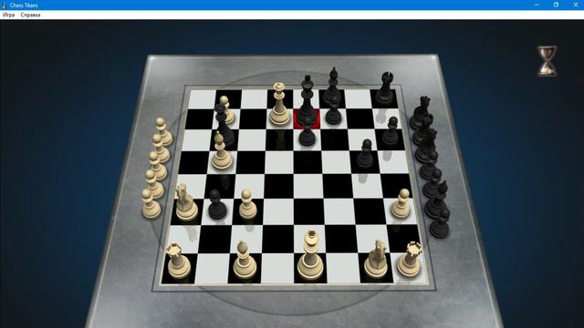 Игры Windows 7 для Windows 10 и 8.1 Chess Titans Партия Уровень 1 №1 Asus X553MA www.bandicam.com